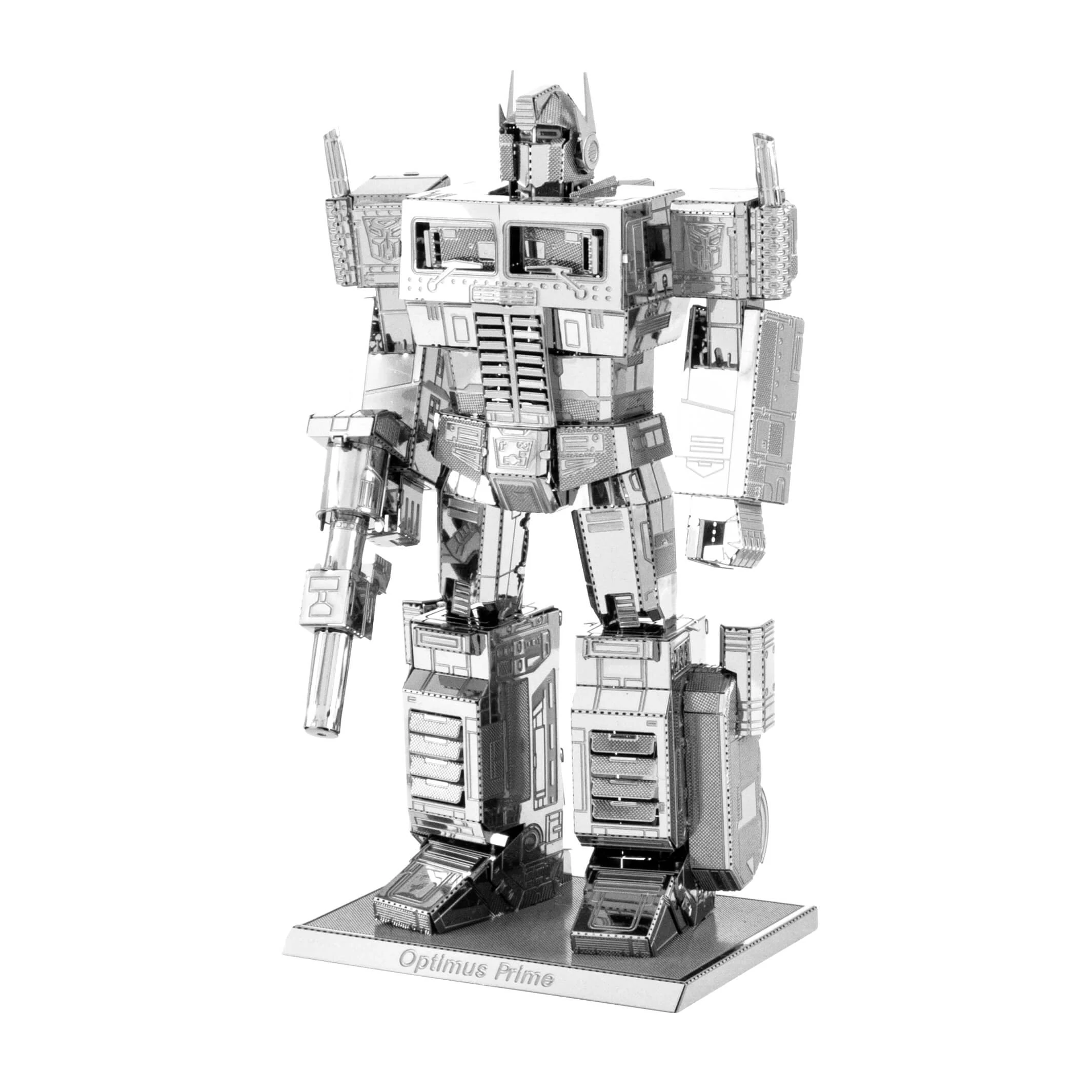 sticky Metal Earth Transformers - Optimus Prime - lézervágott acél makettező szett