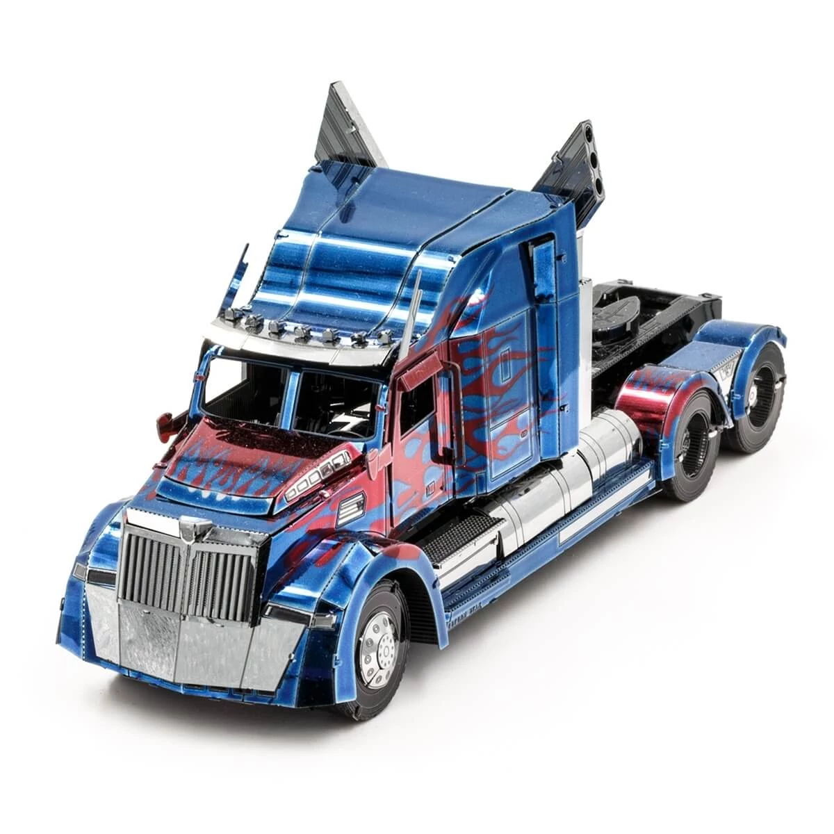 sticky Metal Earth ICONX Optimus Prime Western Star 5700 kamion - nagyméretű lézervágott acél makettező szett