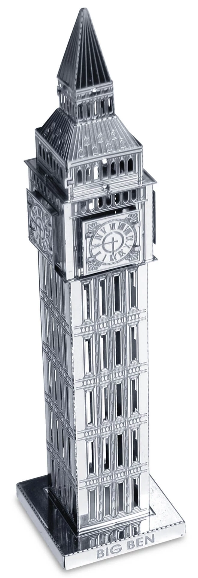 sticky Metal Earth Big Ben - lézervágott acél makettező szett