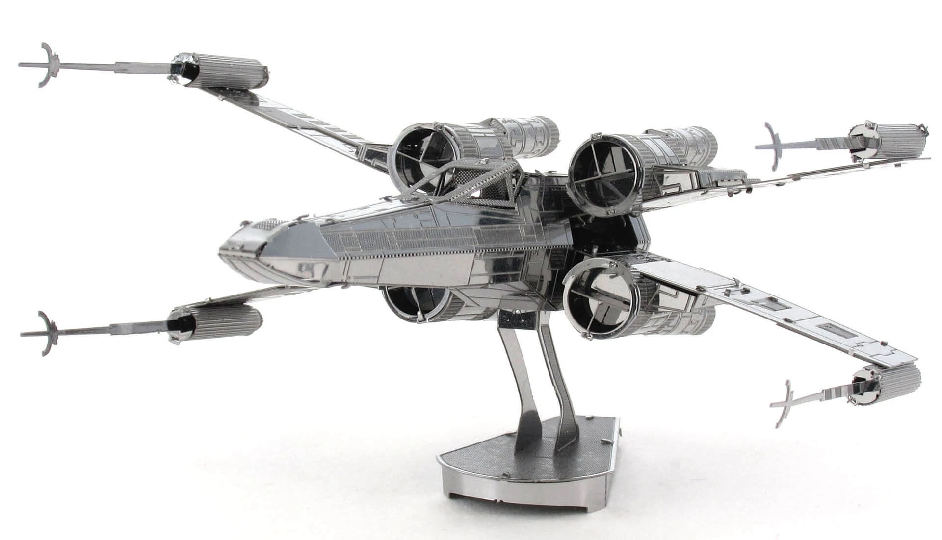 sticky Metal Earth Star Wars X-Wing űrrepülő - lézervágott acél makettező szett