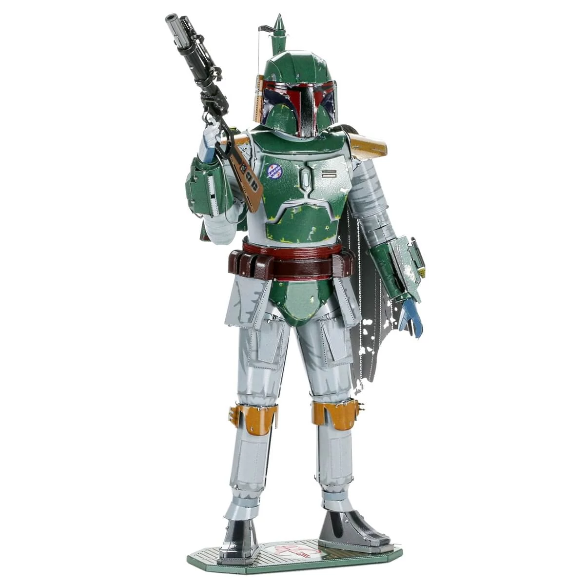 sticky Metal Earth ICONX STAR WARS Boba Fett - nagyméretű lézervágott acél makettező szett