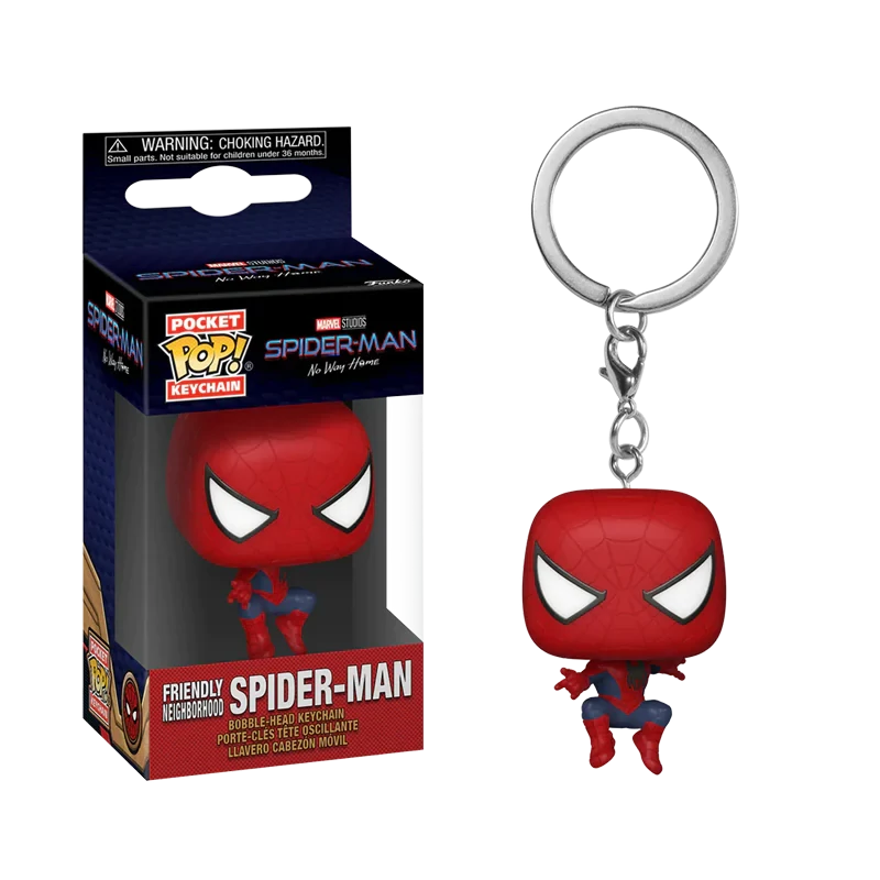 sticky Funko POP! Spider-Man: No Way Home - Friendly Neighborhood kulcstartó