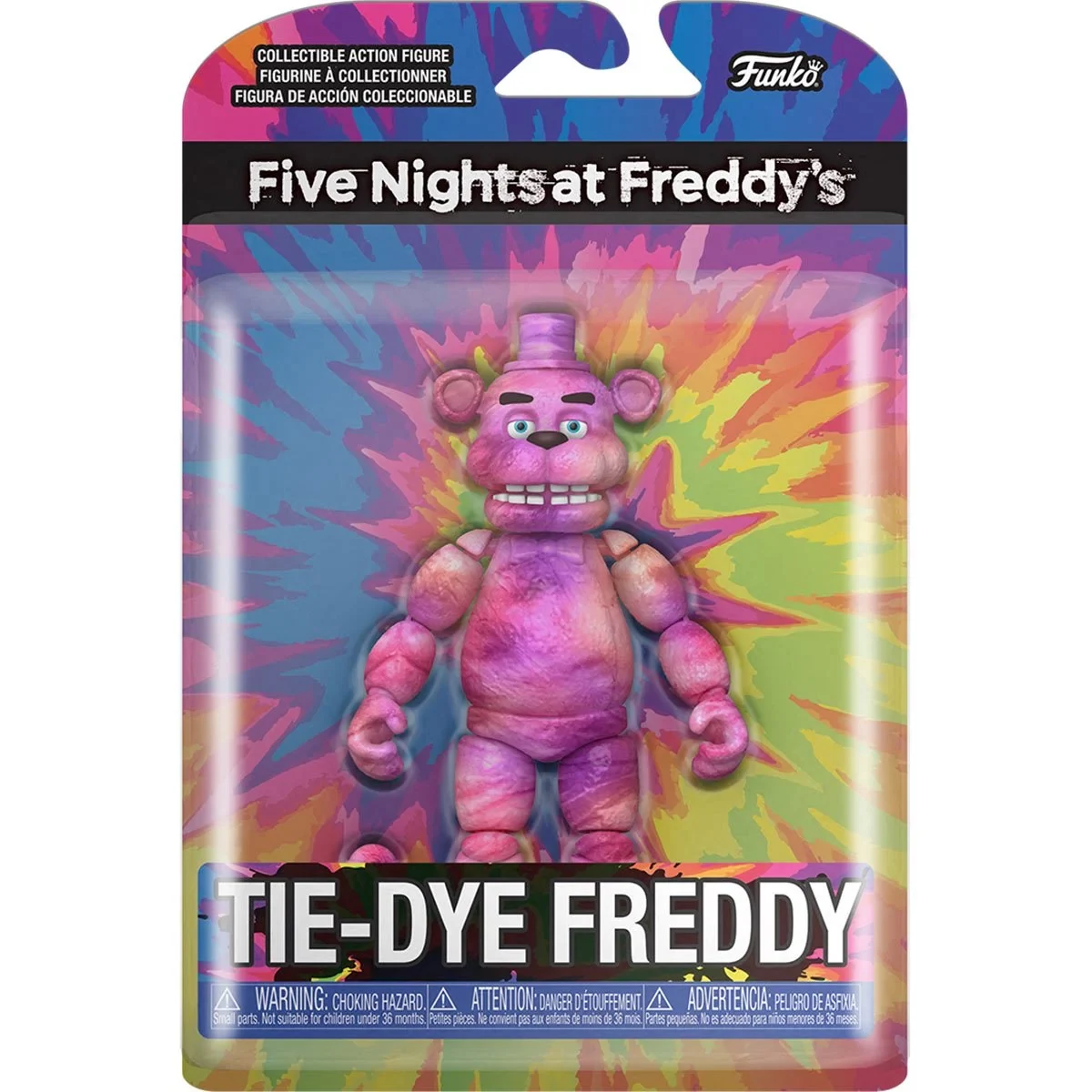 sticky Funko Action Figure: Five Nights At Freddy's - Tie-dye Freddy figura