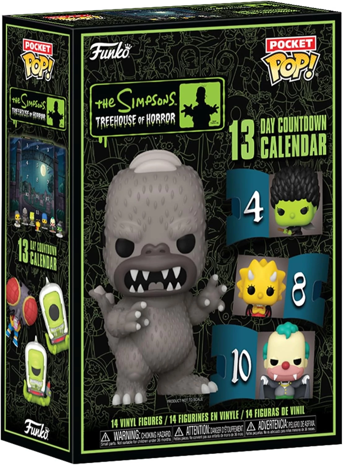 sticky Funko Advent Calendar: The Simpsons 13 Day Countdown adventi kalendárium