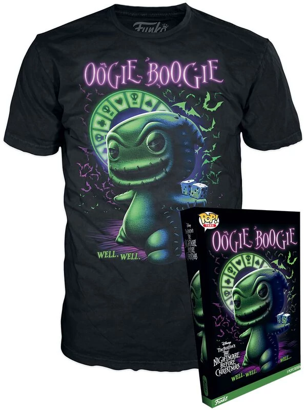 sticky Boxed Tee: Disney: Nightmare Before Christmas - Oogie Boogie XL póló