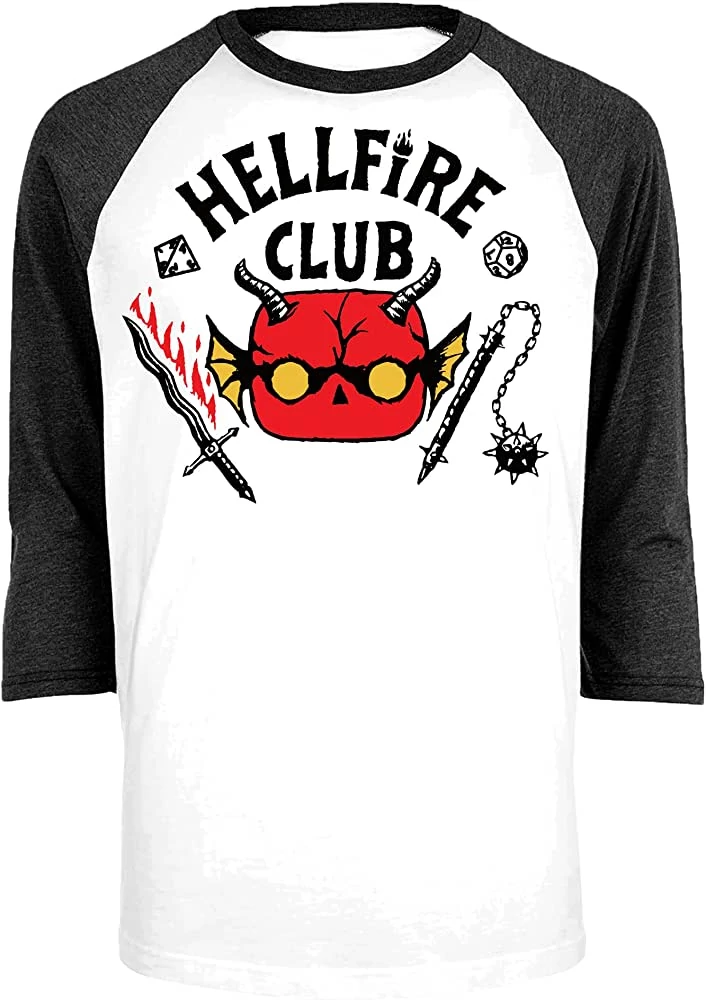 sticky Funko Tee: Stranger Things - Hellfire Club (XL) póló