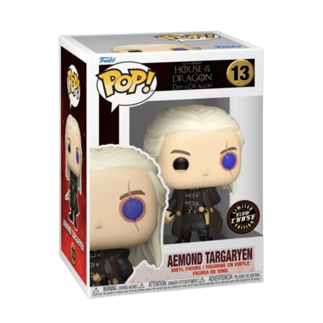 sticky Funko POP! Television: The House of the Dragon - Aemond Targaryen figura (chase) #13