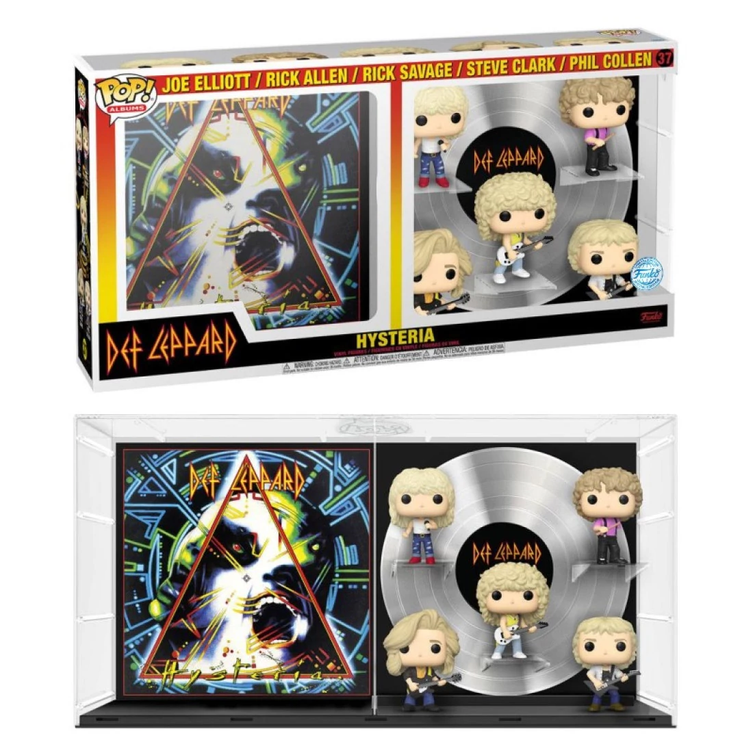 sticky Funko POP! Deluxe Album: Rose - Def Leppard figura #37