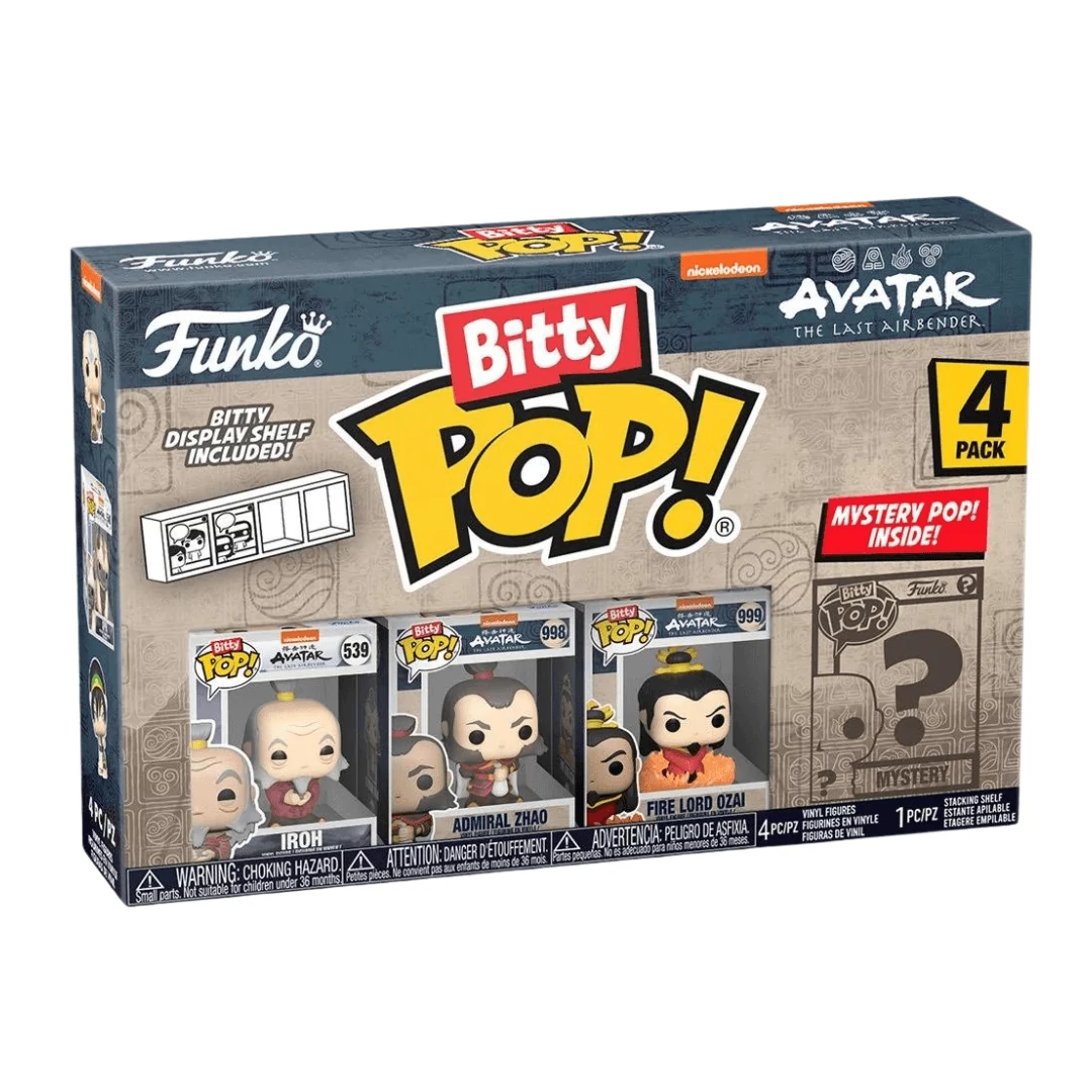 sticky Funko Bitty POP! Avatar: The Last Airbender - Iroh 4PK figura