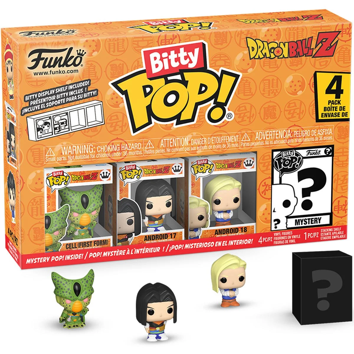 sticky Funko Bitty POP! Dragon Ball Z - Cell (First Form)  figura