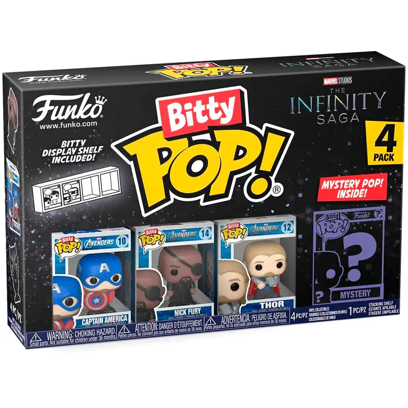 sticky Funko Bitty POP! Marvel: Captain America figura