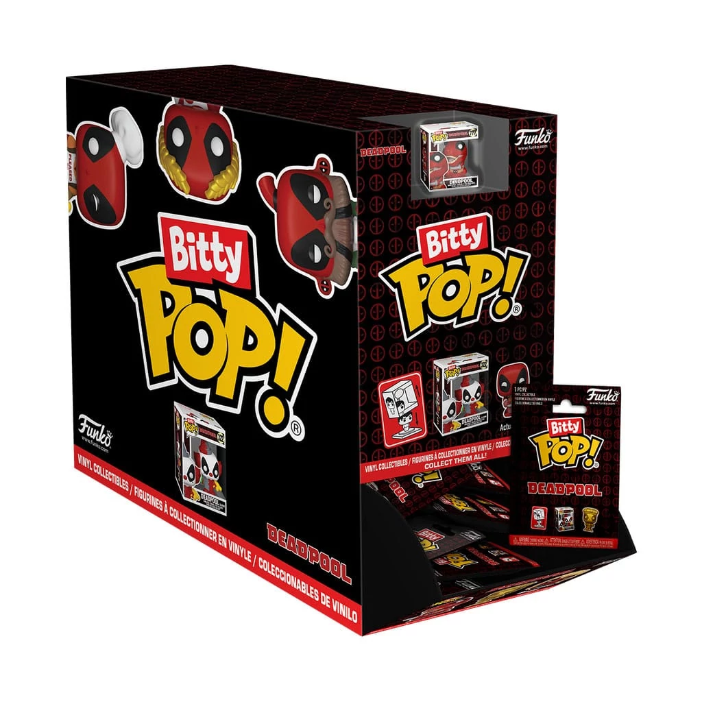 sticky Funko Bitty POP! Singles: Deadpool zsákbamacska figura