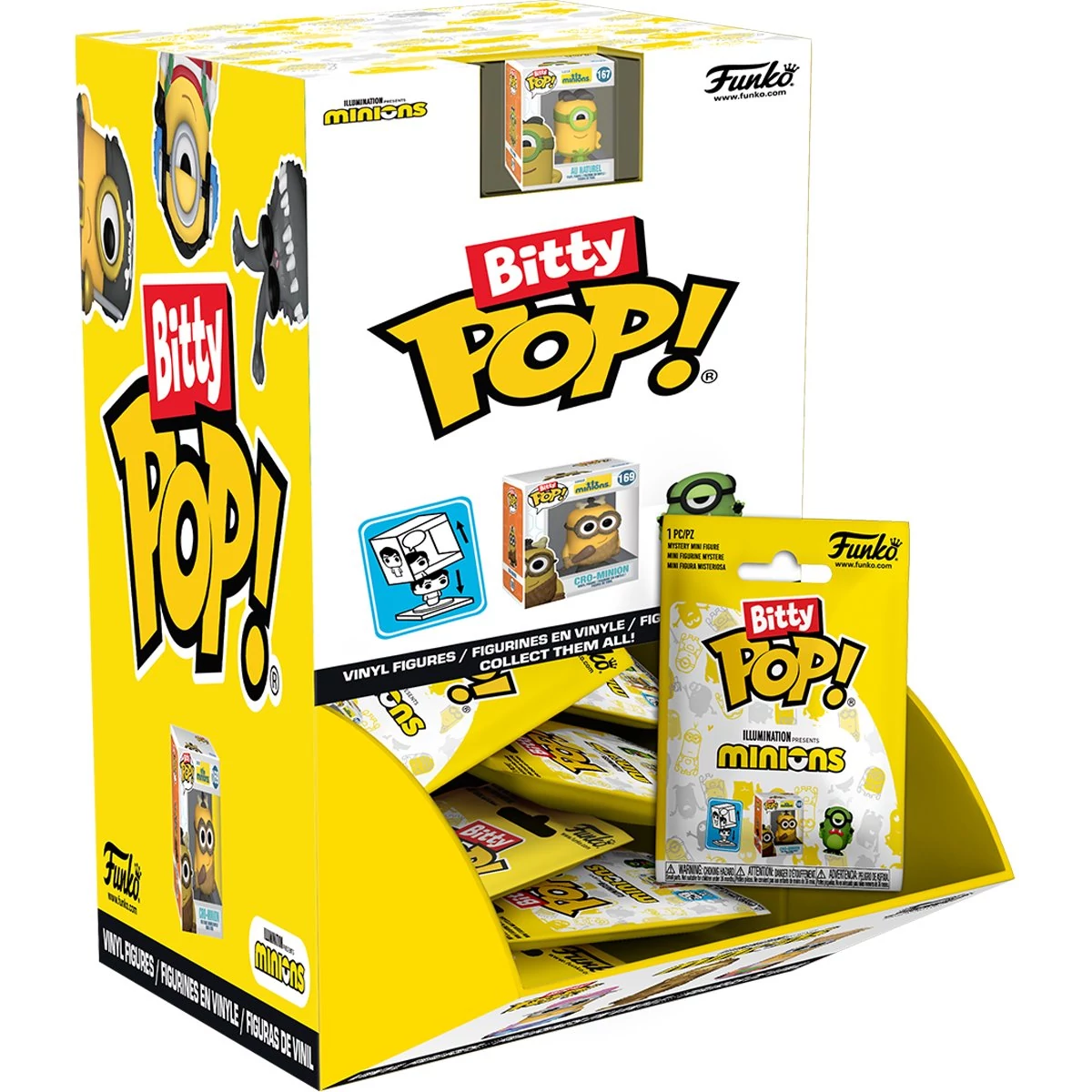 sticky Funko Bitty POP! Singles: Minions zsákbamacska figura