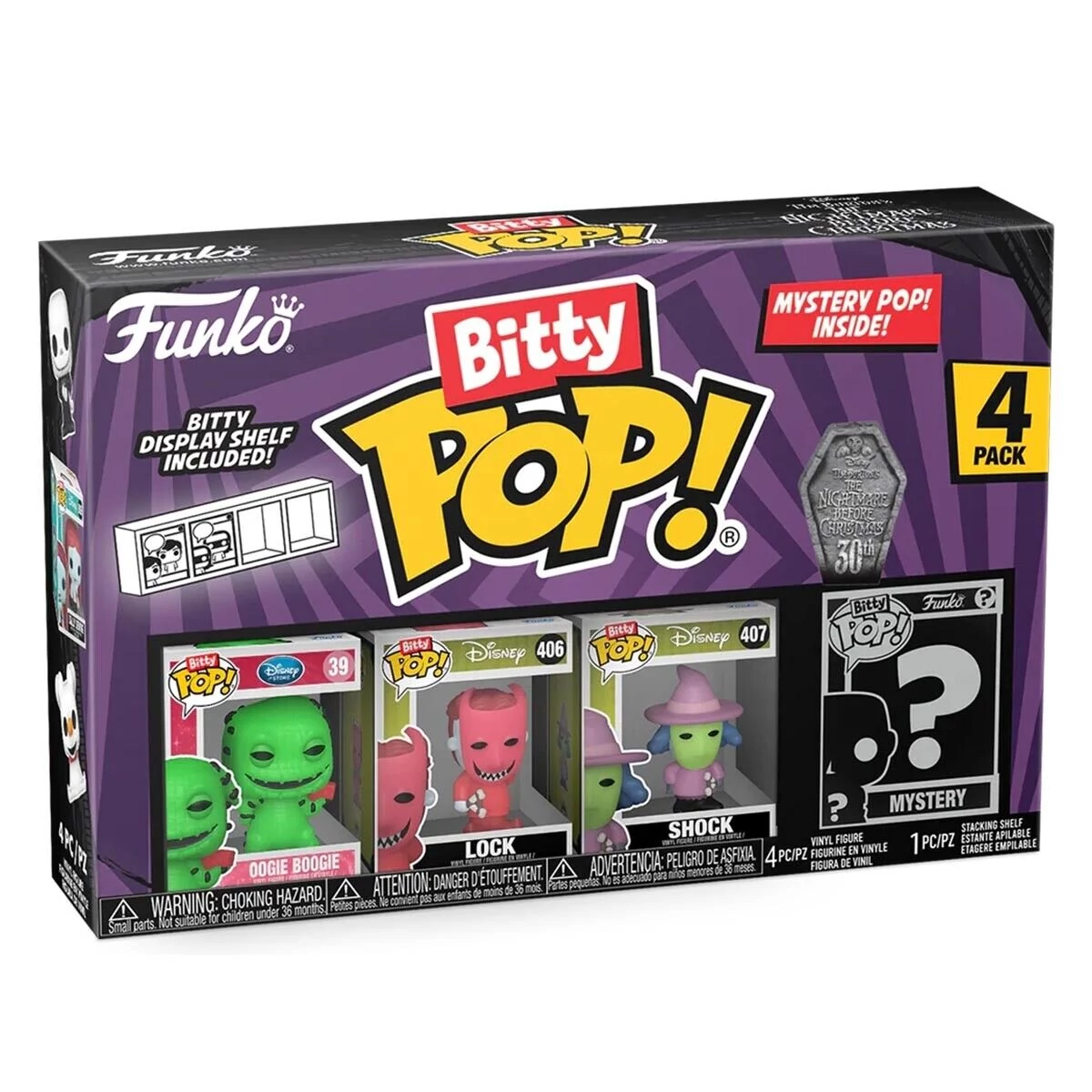 sticky Funko Bitty POP!: The Nightmare Before Christmas - Oogie Boogie figura