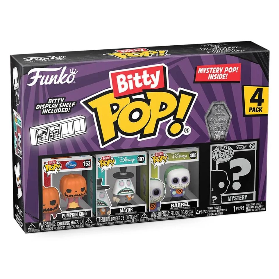 sticky Funko Bitty POP!: The Nightmare Before Christmas - Pumpkin Jack figura