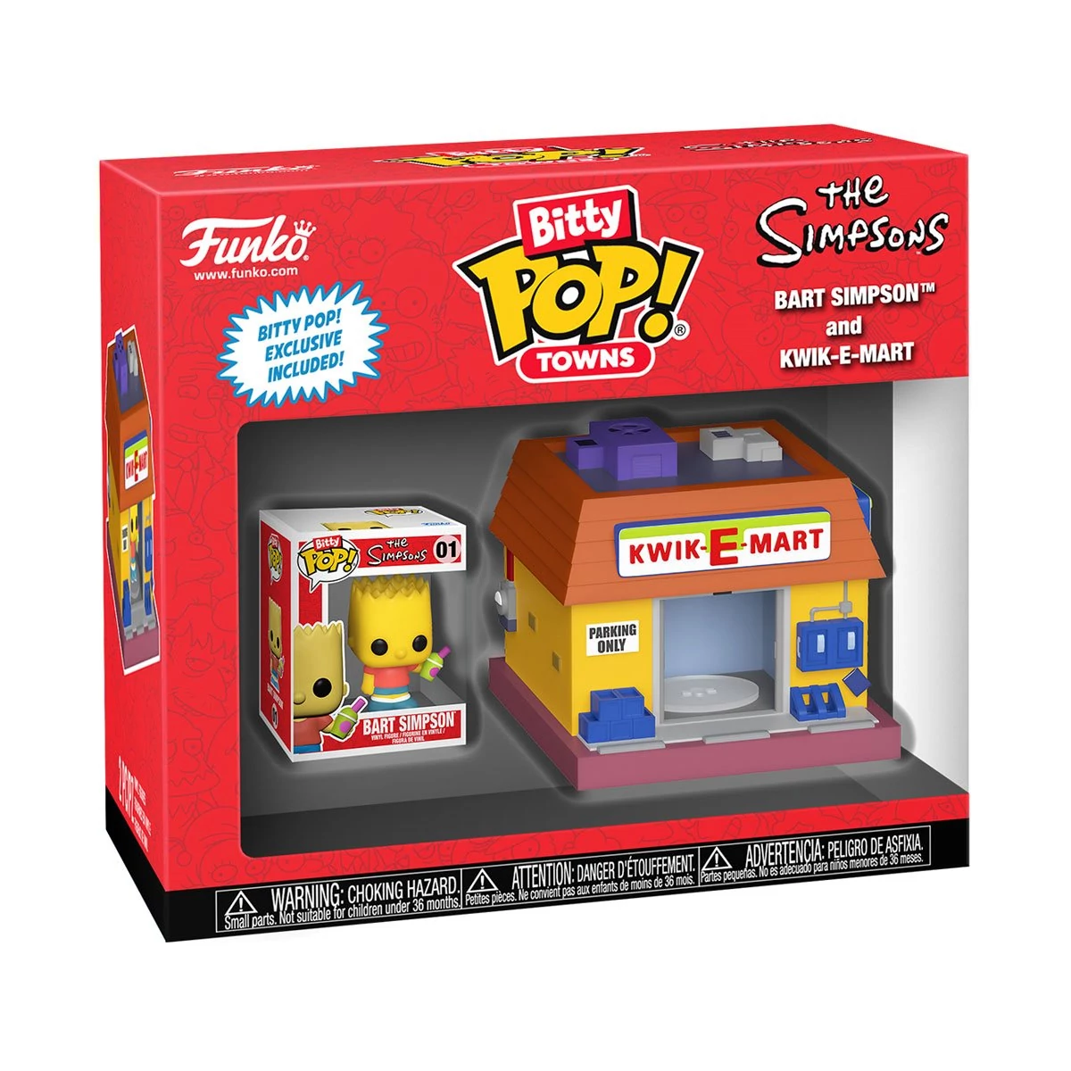 sticky Funko Bitty POP! Town: The Simpsons - Kwik-E-Mart figura