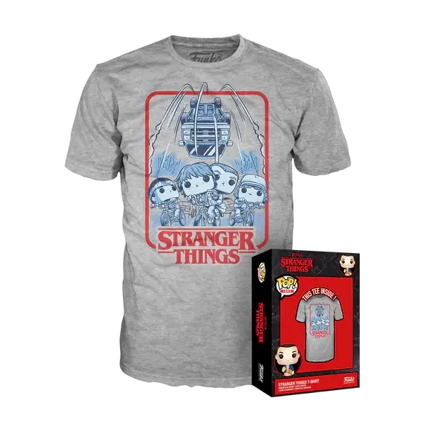 sticky Funko Tee: Stranger Things: Stranger Things Group póló (L)