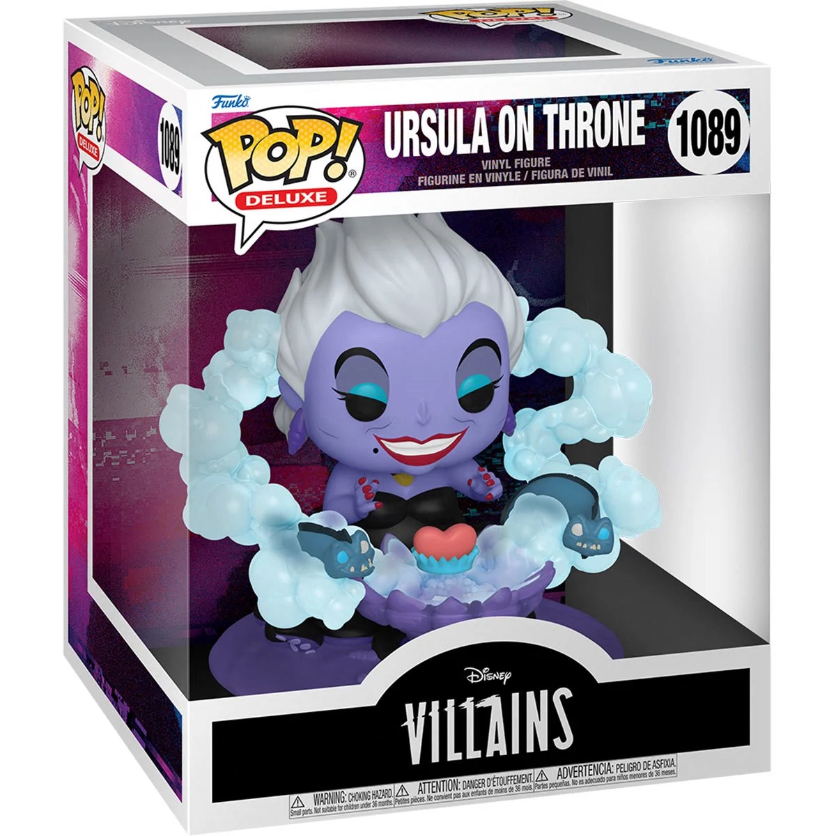 sticky Funko POP! Deluxe: Disney Villains - Ursula on Throne figura #1089