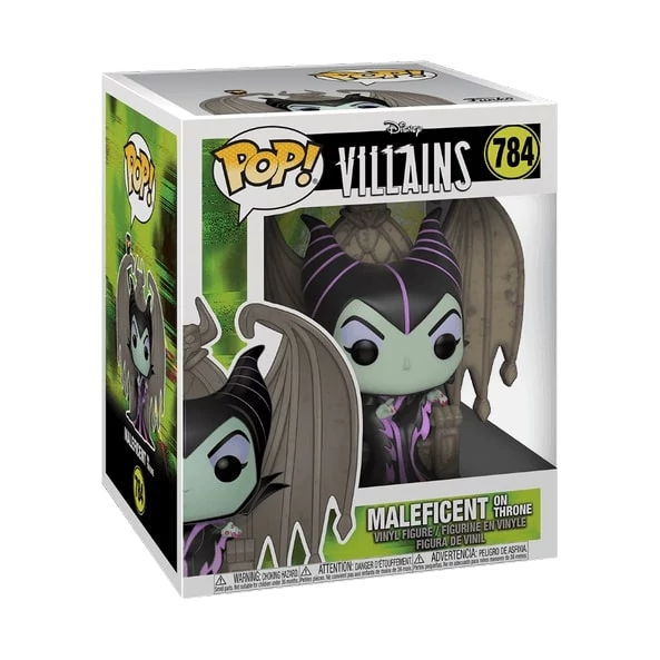 sticky Funko POP! Deluxe: Villians - Maleficent on Throne figura #784