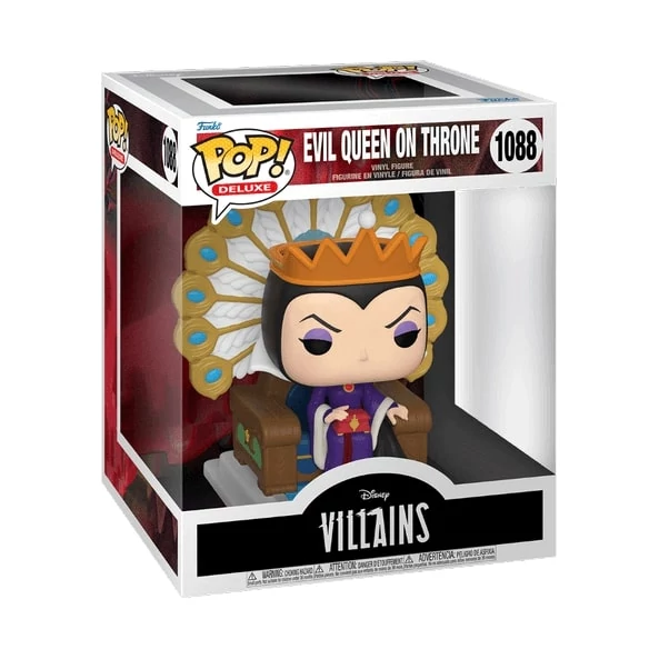 sticky Funko POP! Deluxe Disney Villains - Evil Queen on Throne figura #1088