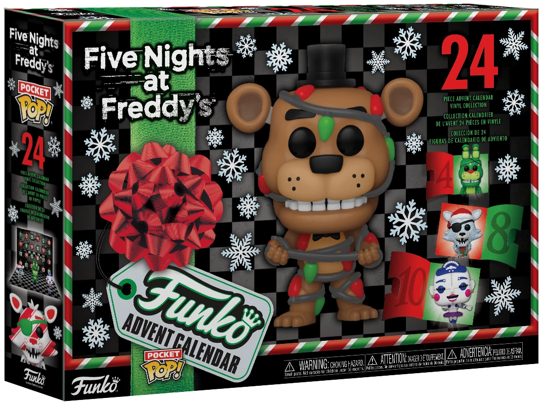 sticky Funko Five Nights at Freddy's 2023 adventi kalendárium