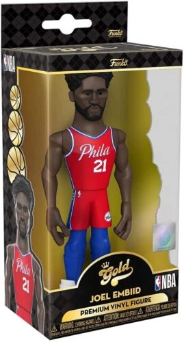 sticky Funko Gold: NBA Sixers - Joel Embiid (Ce'21) Premium figura