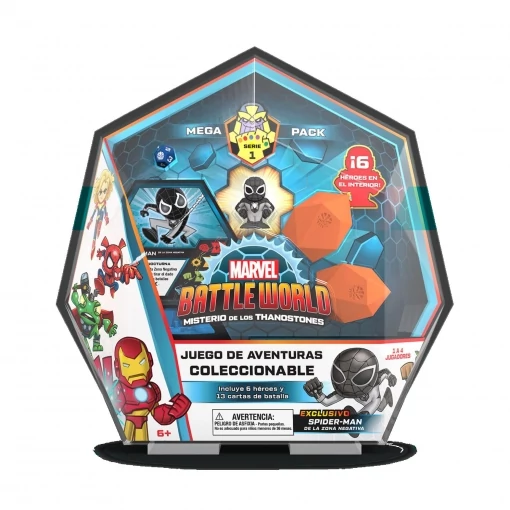 sticky Funko Marvel Battleworld: S1 Mega Pack - Spider-Man (ES) figura