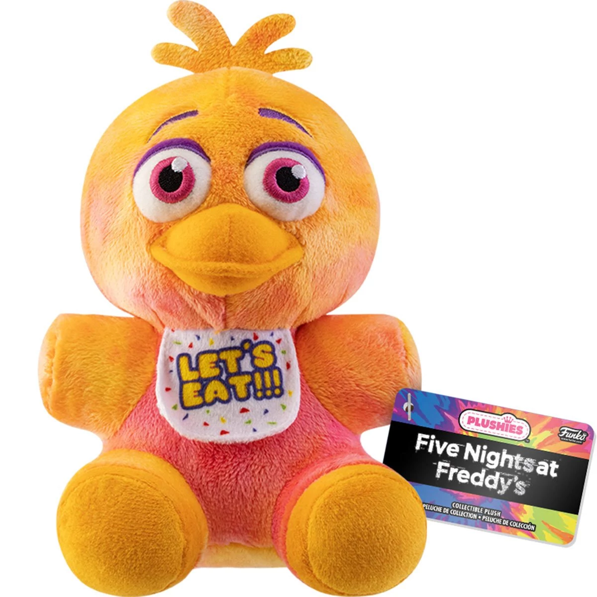 sticky Funko Plush: Five Nights At Freddy's - Tie-dye Chica plüss