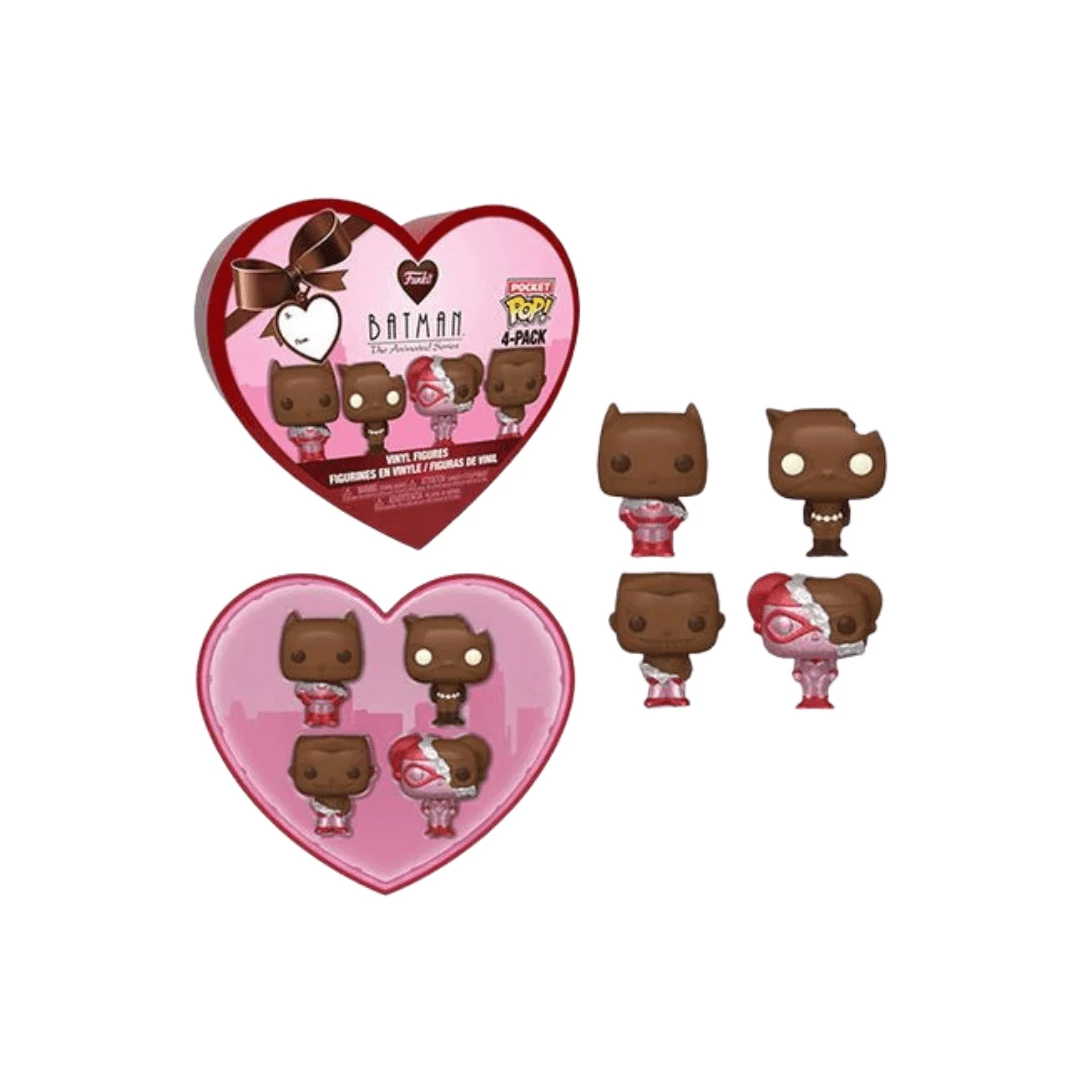 sticky Funko Pocket POP: DC Valentine Box 4 pack