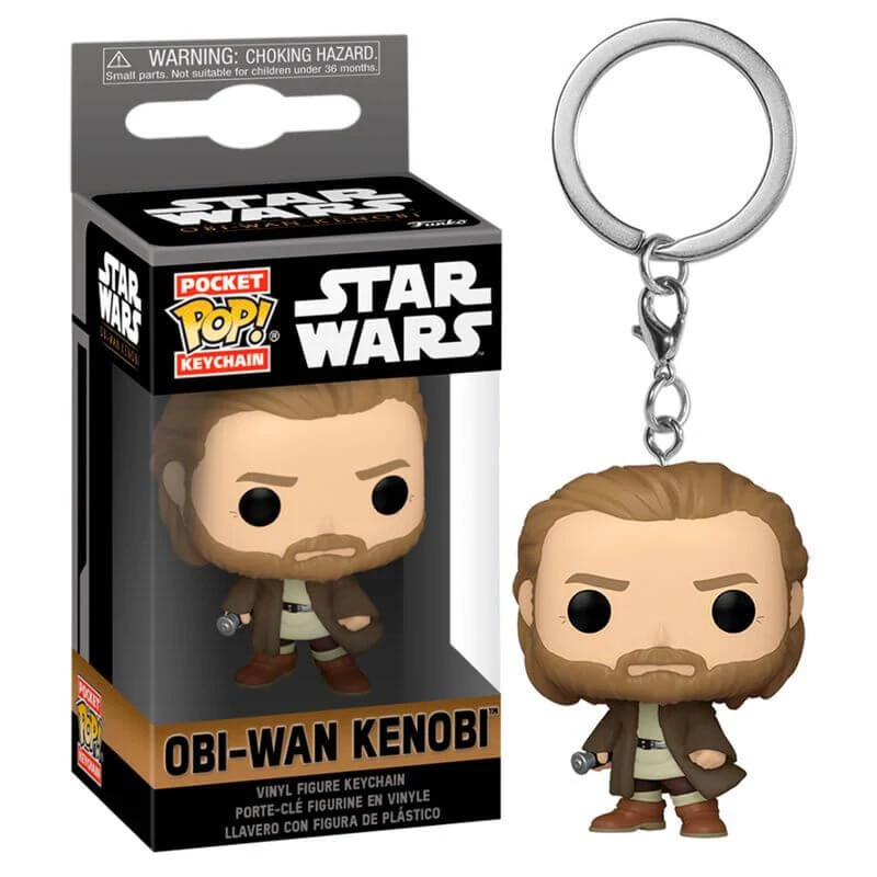 sticky Funko Pop! Disney: Star Wars - Obi-Wan Kenobi kulcstartó