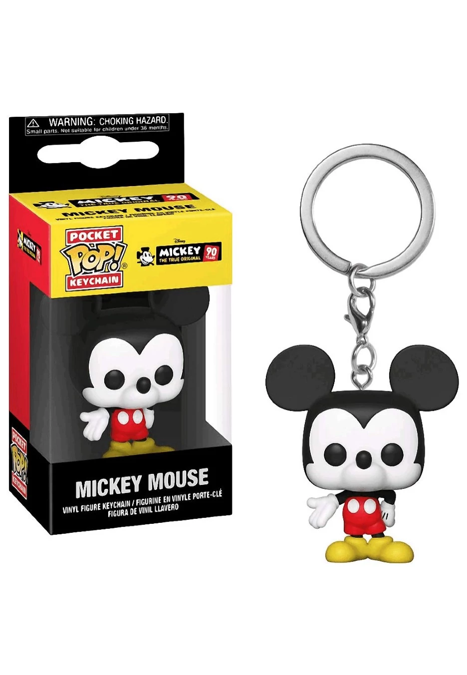 sticky Funko POP! Disney: Mickey Mouse 90th Anniversary kulcstartó