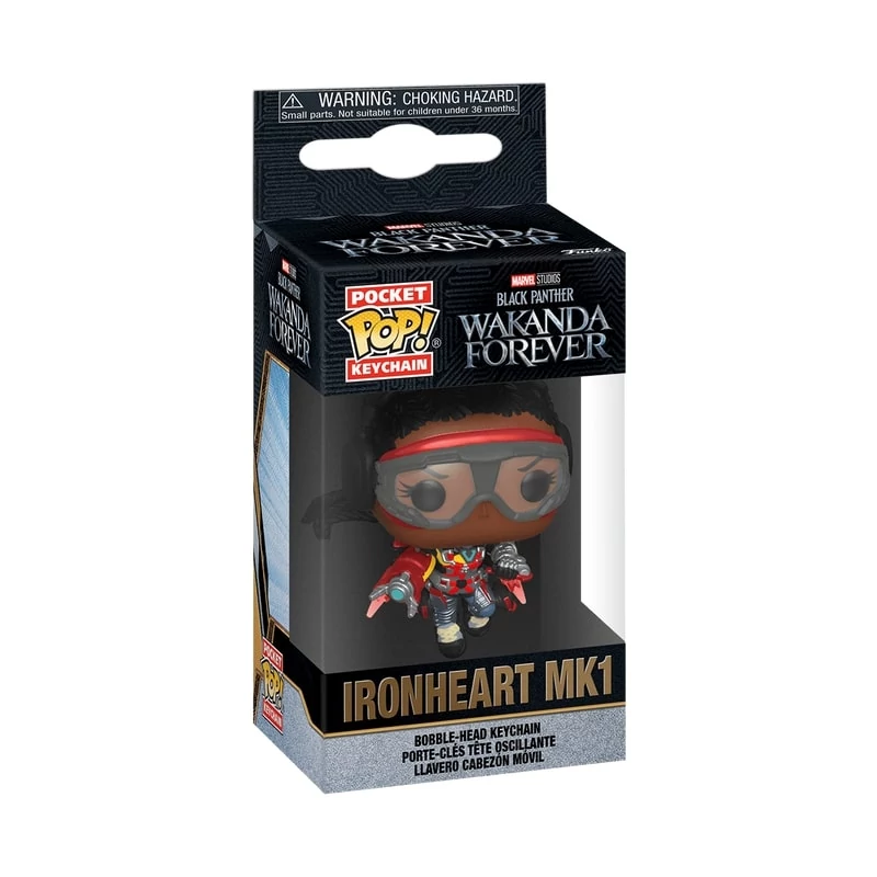 sticky Funko Pop! Marvel: Black Panther Wakanda Forever - Ironheart MK1 kulcstartó