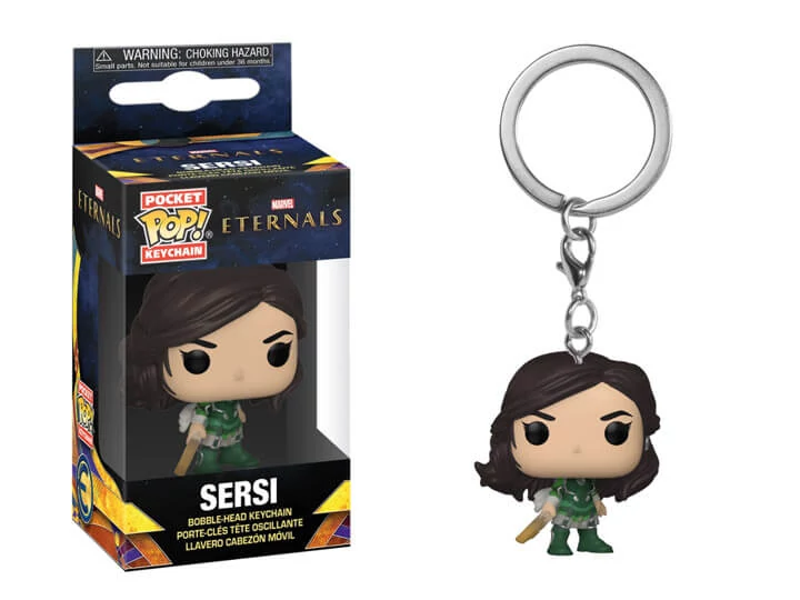 sticky Funko Pop! Marvel: Eternals - Sersi kulcstartó