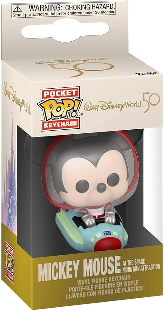 sticky Funko Pop! Walt Disney World 50 - Mickey Mouse at the Space Mountain Attraction kulcstartó