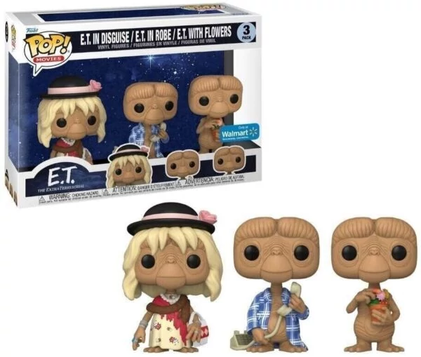 sticky Funko POP! 3 pack Movies: E.T. figura