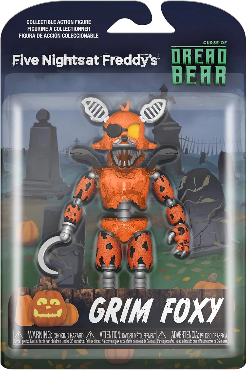 sticky Funko POP! Action Figure: Five Nights at Freddy's Dreadbear - Grimm Foxy figura