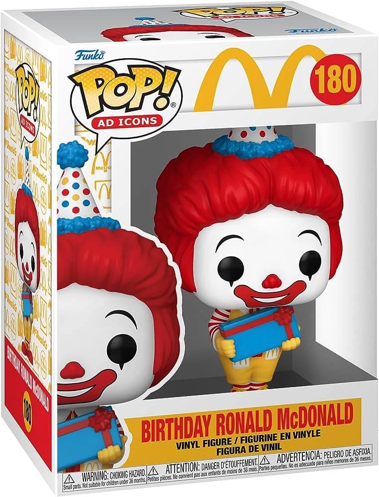 sticky Funko POP! Ad Icons: McDonalds - Birthday Ronald figura