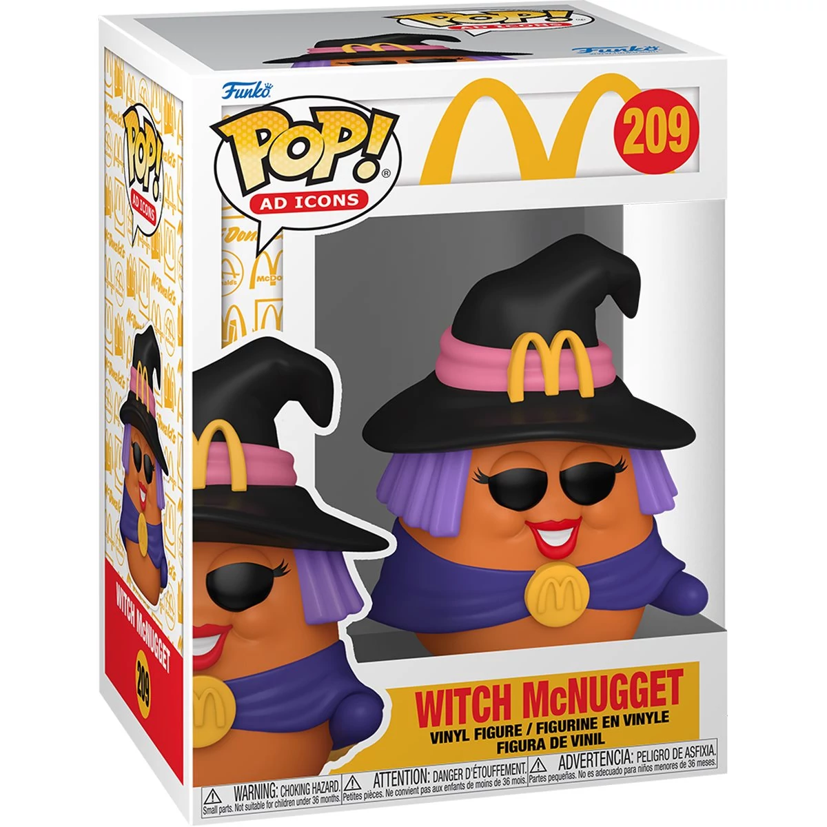 sticky Funko POP! Ad Icons: McDonalds - Witch McNugget figura