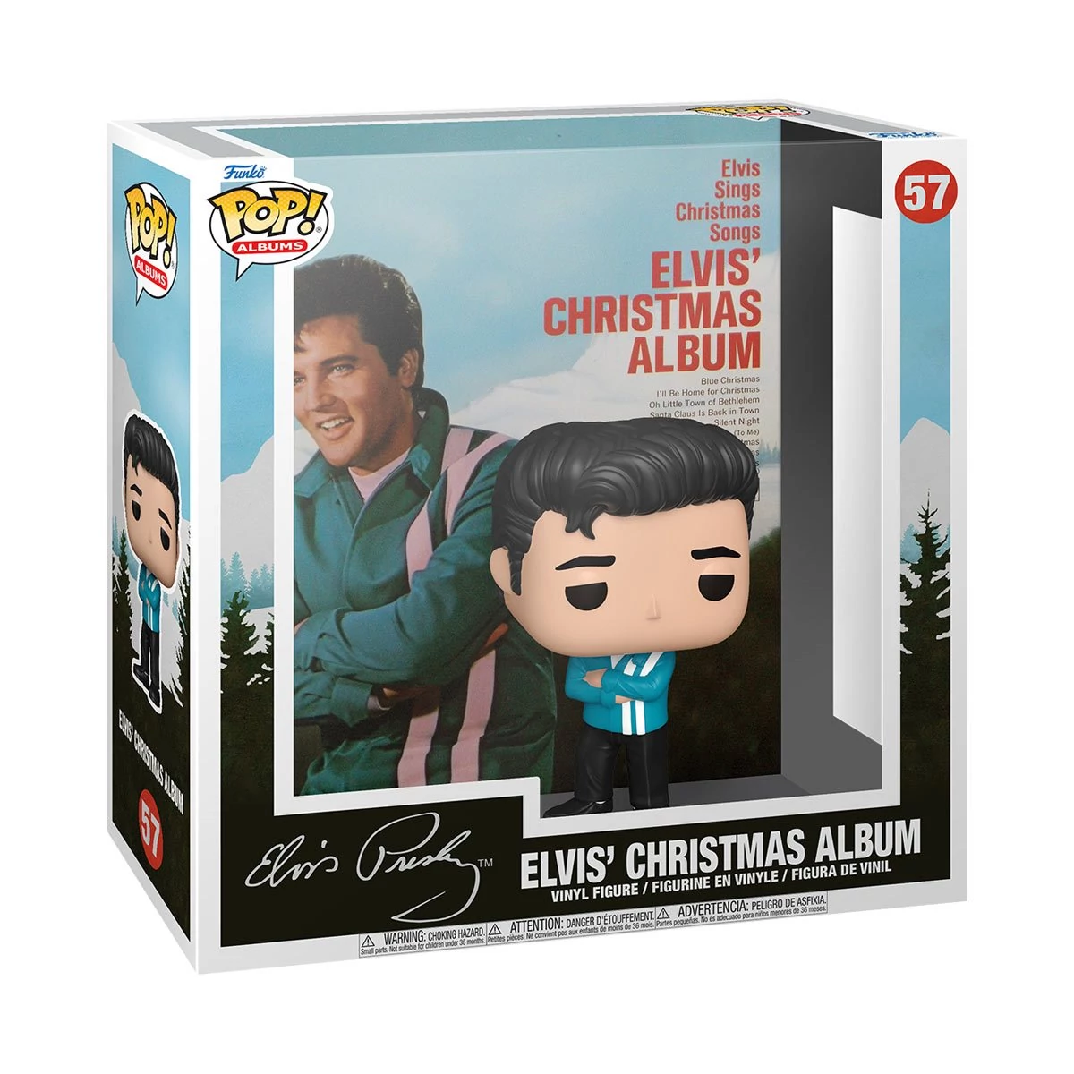 sticky Funko POP! Albums: Elvis - Elvis Xmas Album figura