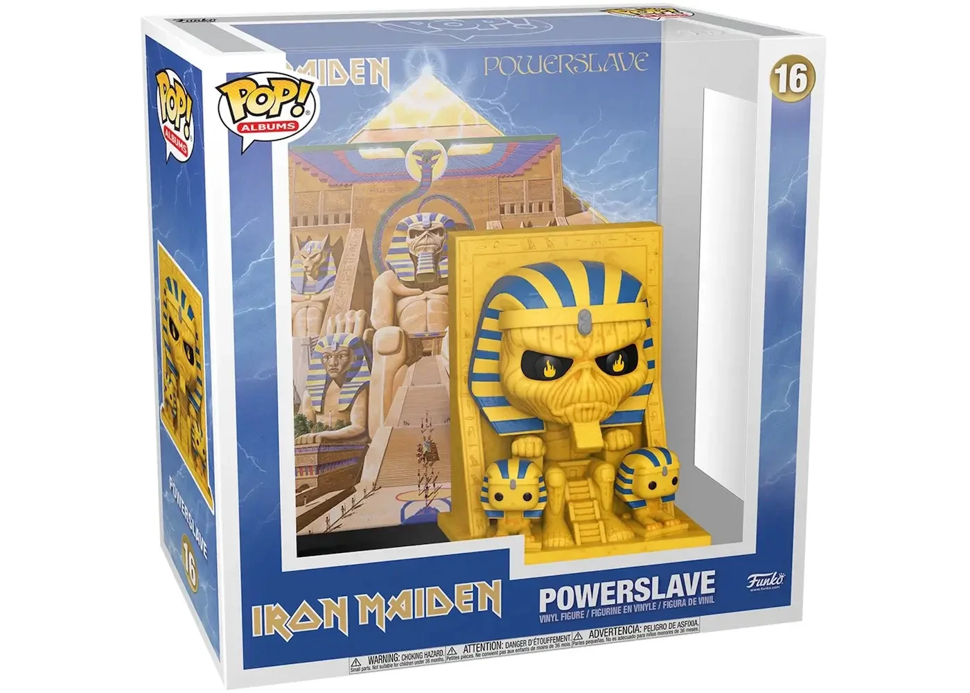 sticky Funko Pop! Albums: Iron Maiden - Powerslave figura #16