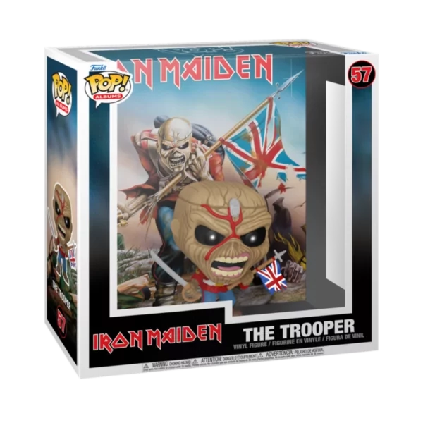 sticky Funko POP! Albums: Iron Maiden - The Trooper figura #57