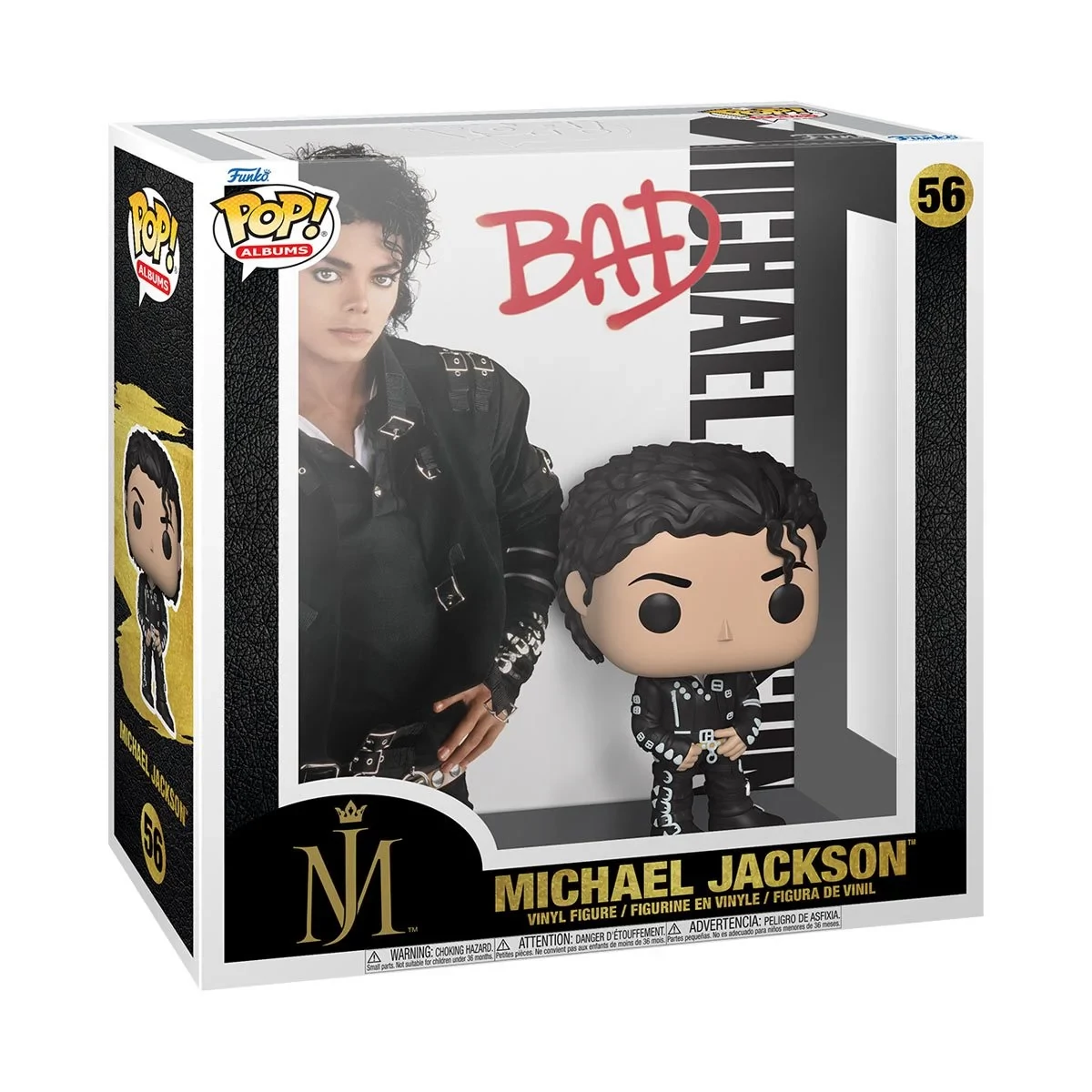 sticky Funko POP! Albums: Michael Jackson (Bad) figura