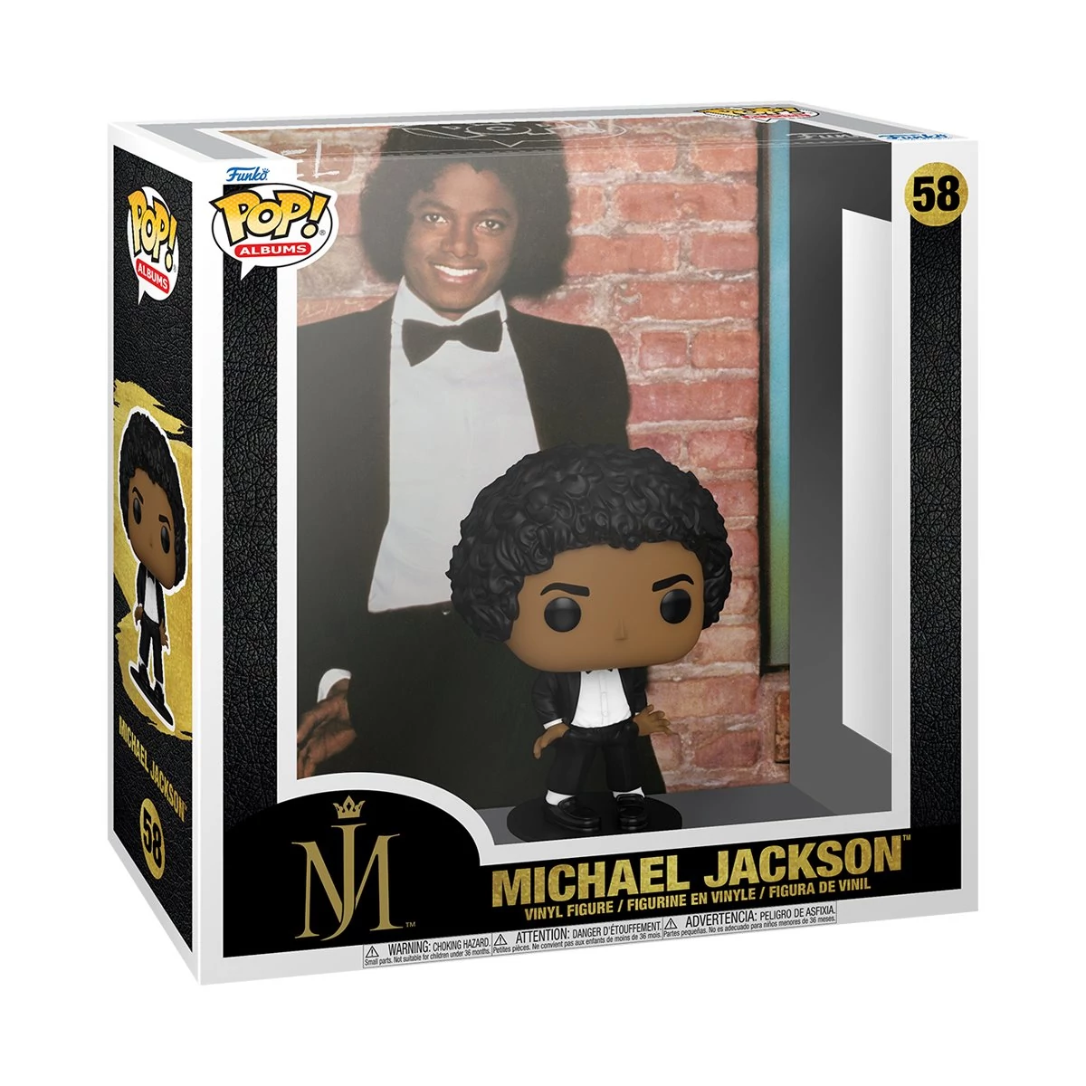 sticky Funko POP! Albums: Off the Wall - Michael Jackson figura #58