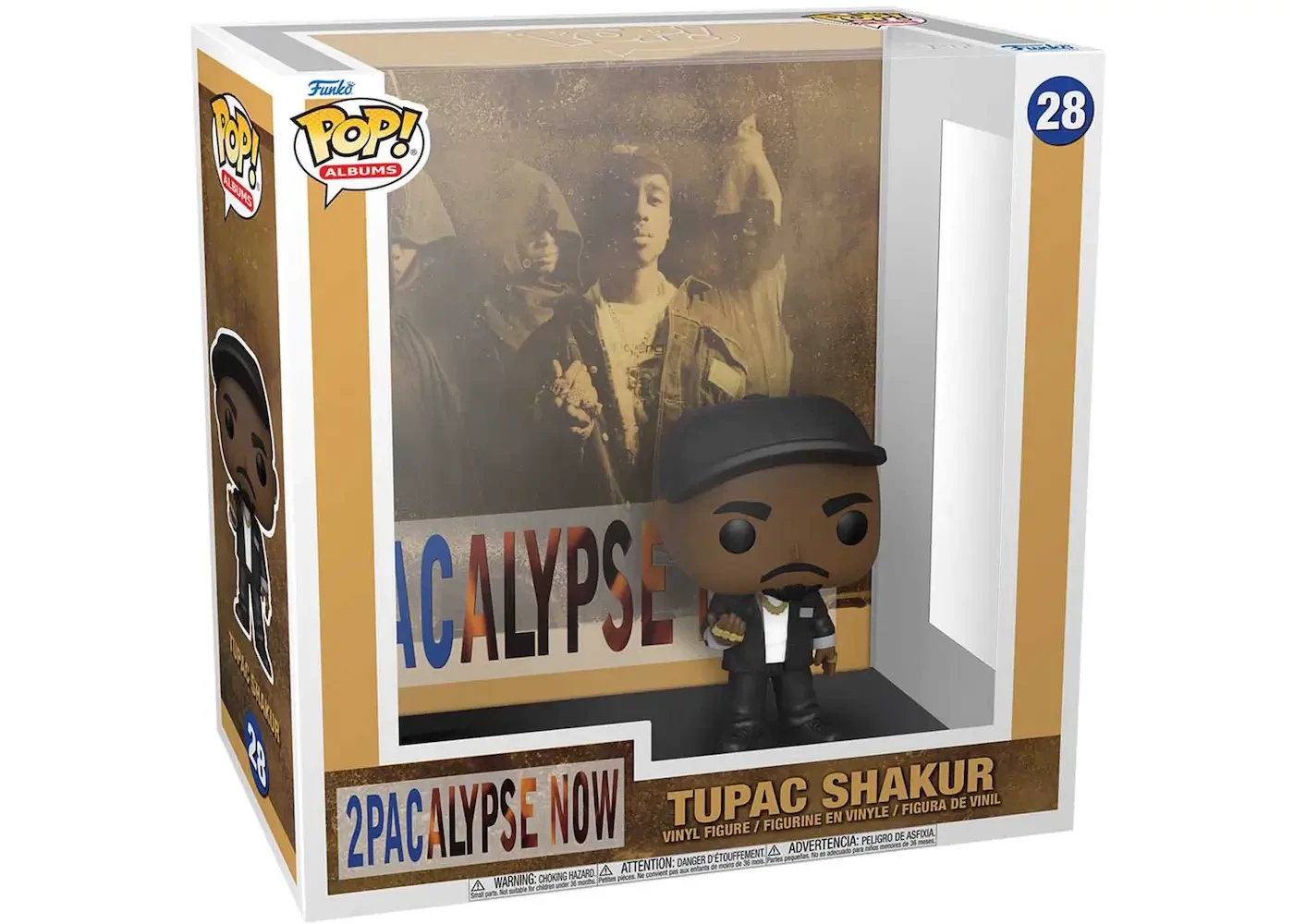 sticky Funko Pop! Albums: Tupac Shakur - 2pacalypse Now figura #28