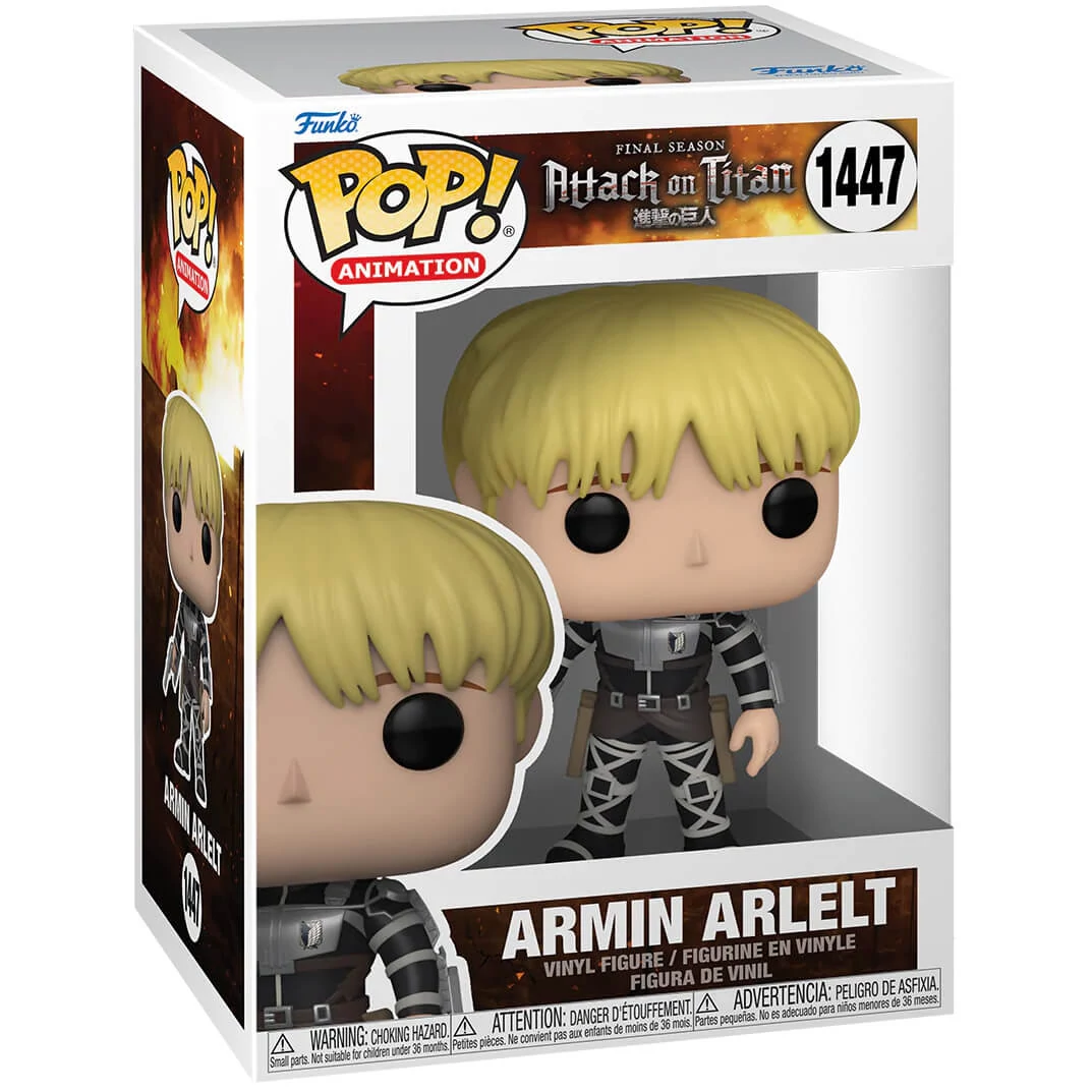 sticky Funko POP! Animation: Attack on Titan - Armin Arlert figura