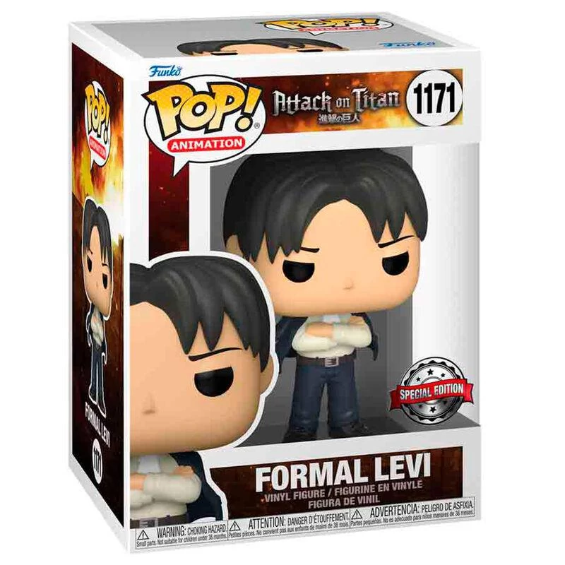 sticky Funko POP! Animation: Attack on Titan - Formal Levi figura #1171