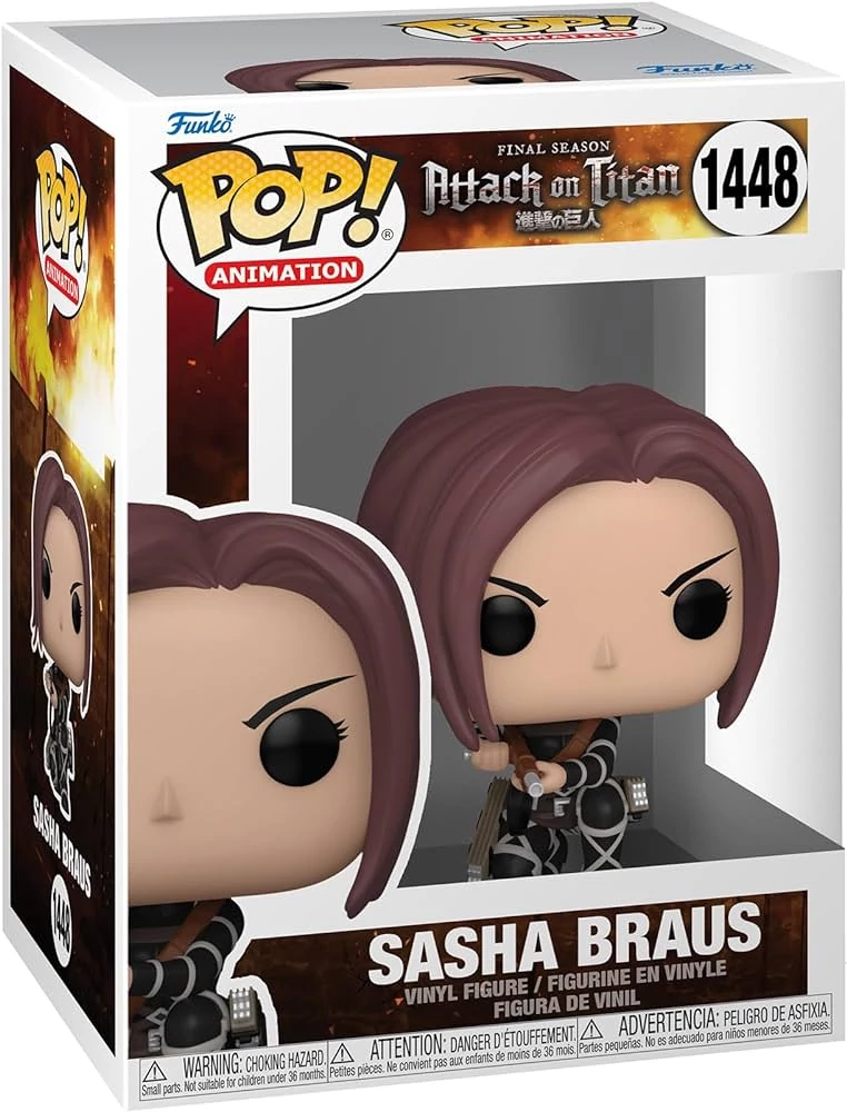 sticky Funko POP! Animation: Attack on Titan - Sasha figura