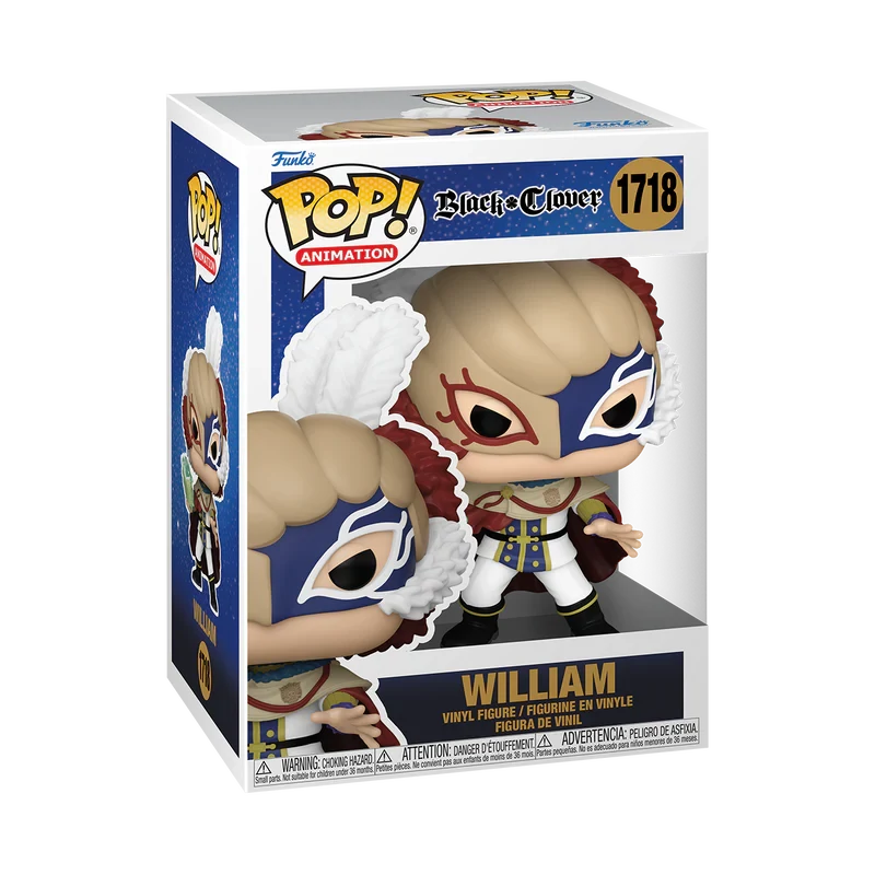 sticky Funko POP! Animation: Black Clover - William figura #1718