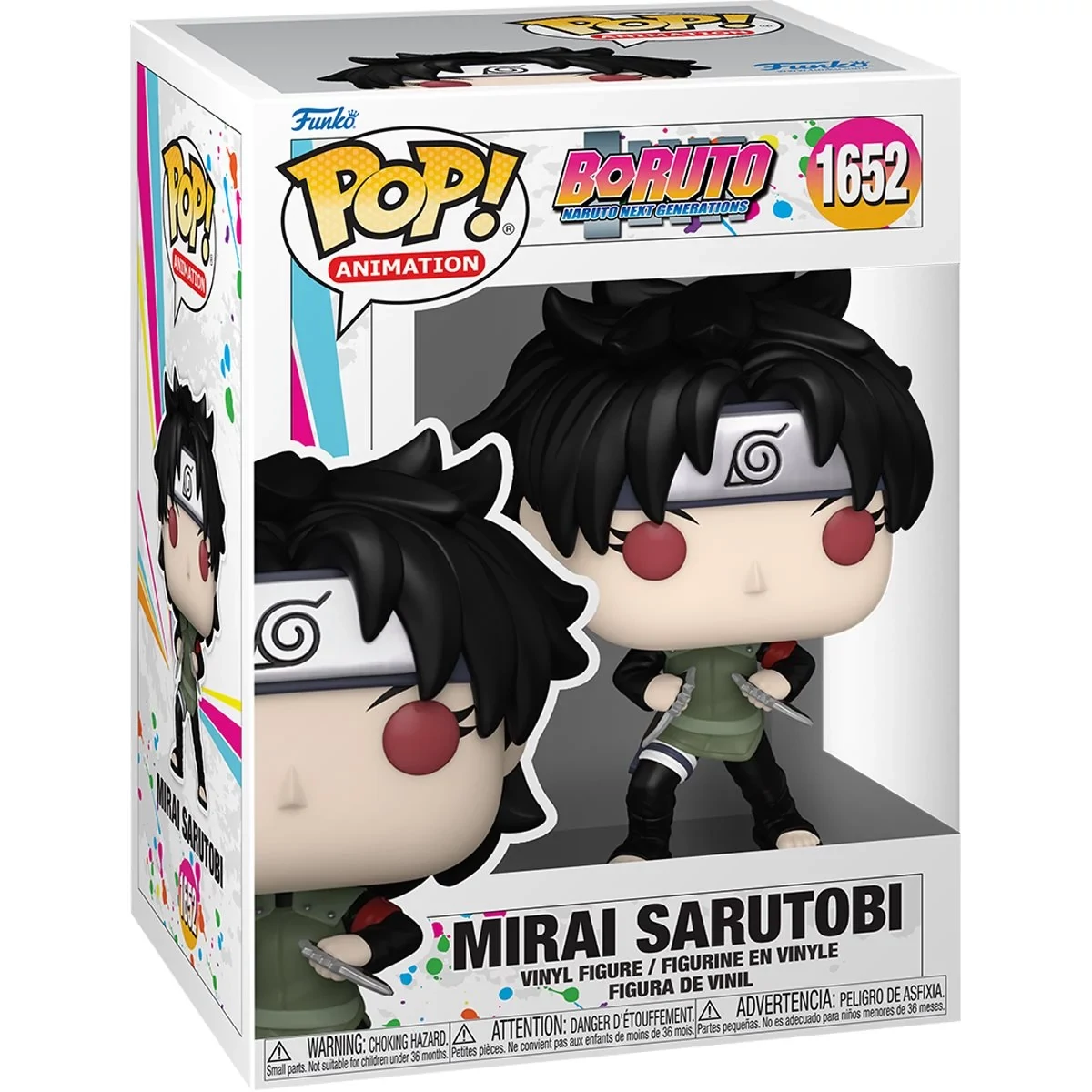 sticky Funko POP! Animation: Boruto - Mirai Sarutobi figura #652