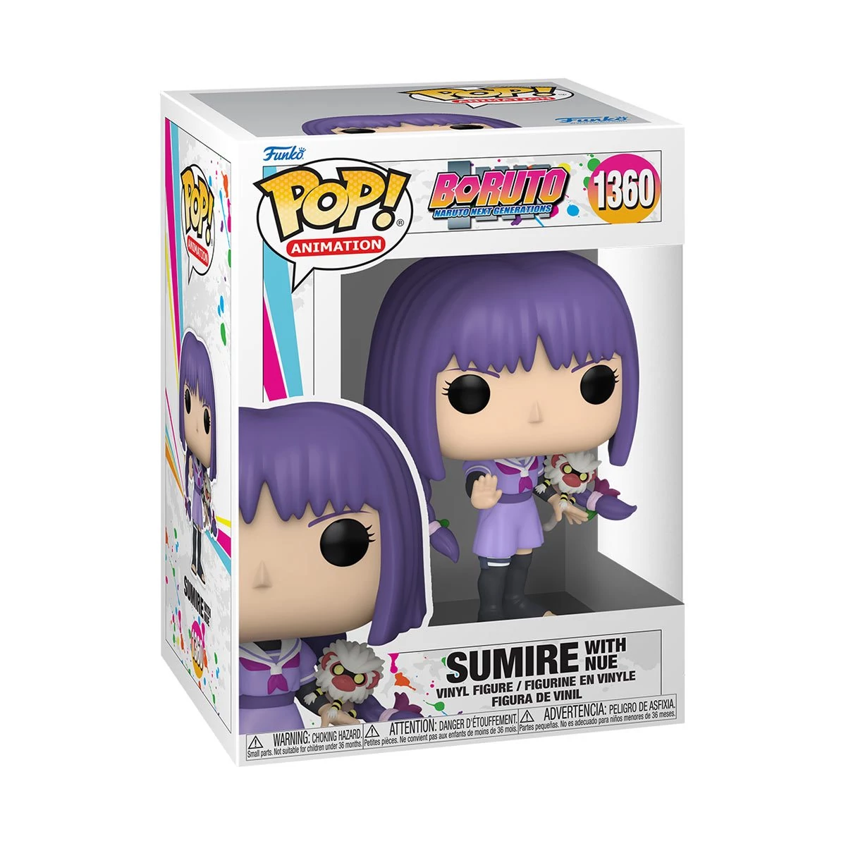 sticky Funko POP! Animation: Boruto - Sumire w/Nue figura